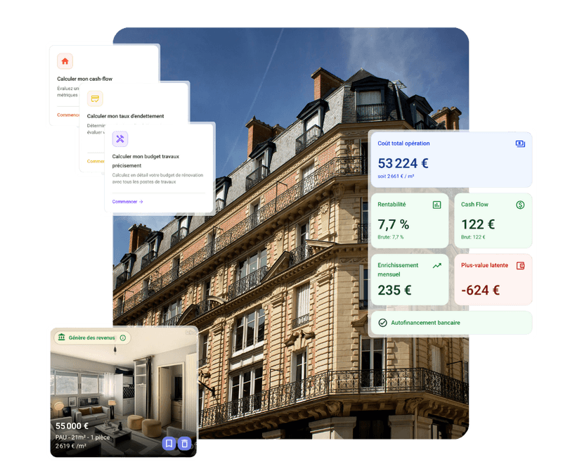 Simulateurs & calculateurs immobilier
